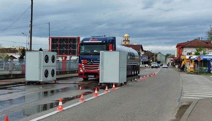 IZNENAĐENJE ZA VOZAČE NA ULAZU U GRADIŠKU