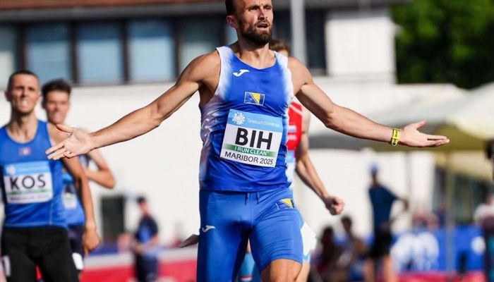 AMEL TUKA POBIJEDIO NA 800 METARA ZA DRUGU POBJEDU BH. TIMA U MARIBORU