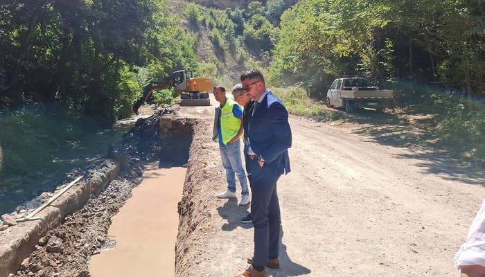 Ministar Adnan Šabani obišao radove na sanaciji puta Zenica – Arnauti