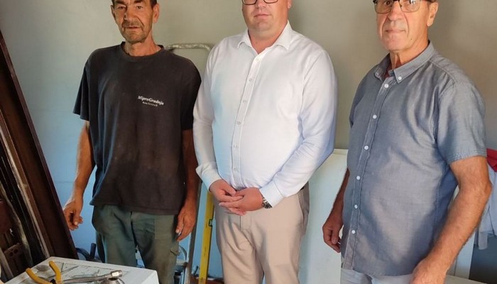 MINISTAR ADNAN SIROVICA POSJETIO DEMOBILISANOG BORCA MIRSADA DEDIĆA