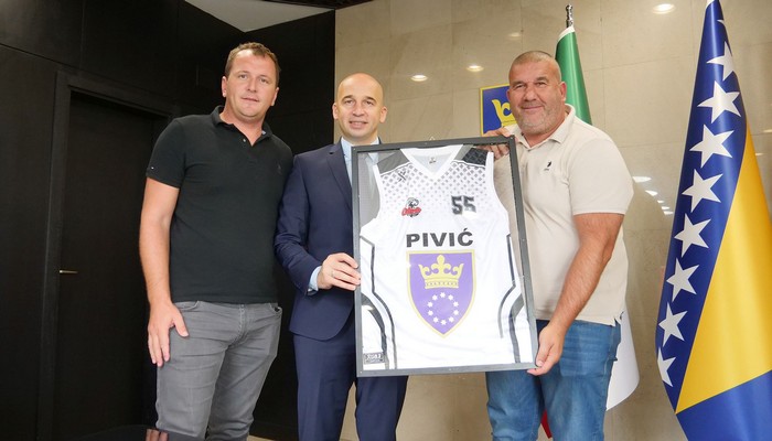 PRIJEM ZA PREDSTAVNIKE KOŠARKAŠKOG KLUBA „ORLOVIK NANSI“ IZ ŽEPČA