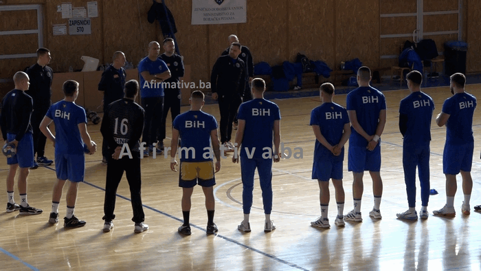 RUKOMETNA REPREZENTACIJA BiH NA PRIPREMAMA U MAGLAJU