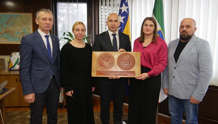PRIJEM U SKUPŠTINI ZDK ZA USPJEŠNE KICKBOXERE KBS "TITANIUM" USORA