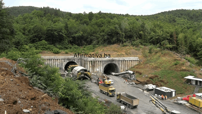 NAJDUŽI TUNEL NA AUTOPUTU U BIH DOBIO 4G INTERNET
