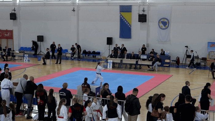 USORA: KARATE TURNIR OKUPIO VIŠE OD 300 MLADIH IZ CIJELE BiH