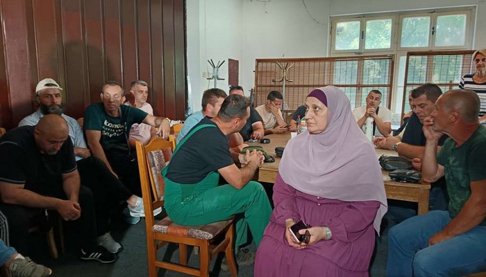 Rudari Zenice proveli noć u Domu rudara, obustavljena proizvodnja u Kaknju i Han Biloj