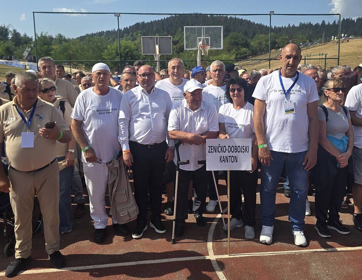 Ministar Sirovica prisustvovao otvaranju Sportskih igara RVI FBiH